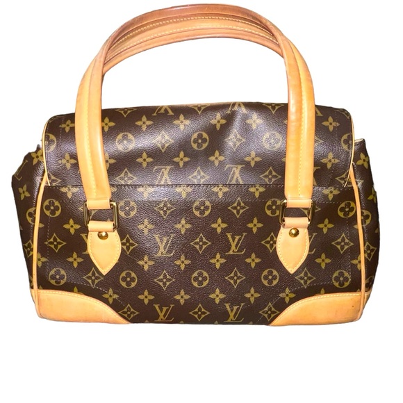 🌟LOUIS VUITTON 🌟 AUTHENTIC 🌟 The Beverly GM 🌟Monogram Canvas/Leather - Picture 5 of 16
